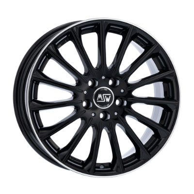 MSW 30 Gloss Black Diamond Lip 7,50x17 5x112,00 ET48,00