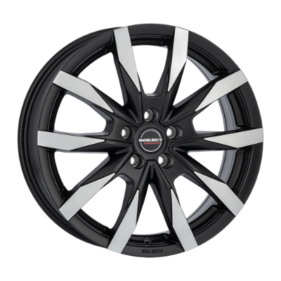 Borbet CW5 black polished 6,00x16 5x130,00 ET68,00