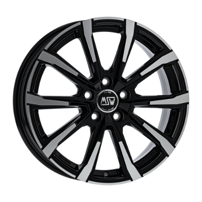 MSW 79 Black Polished 6,50x16 5x114,30 ET45,00