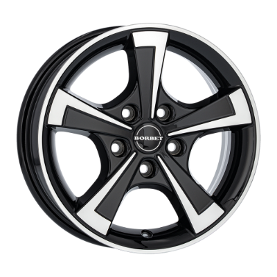 Borbet CWT black polished 6,00x15 5x112,00 ET30,00