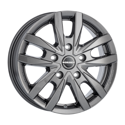 Borbet CW5 grey glossy 6,50x16 5x160,00 ET60,00