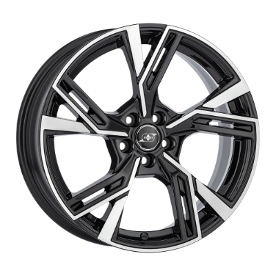 Infiny Individual STADT Black Machined 8,00x18 5x100,00 ET38,00