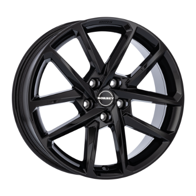 Borbet N black glossy 8,00x18 5x108,00 ET50,00
