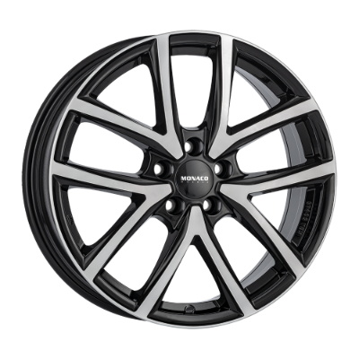 MONACO WHEELS CL2 Black Polished 7,00x17 4x108,00 ET32,00