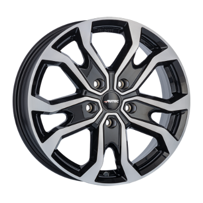 Autec Kiso Black Polished 6,50x16 5x114,30 ET44,00