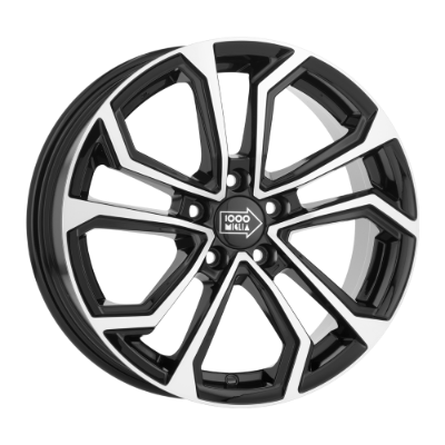 Mille Miglia MM1025 Black Polished 6,50x16 5x112,00 ET45,00