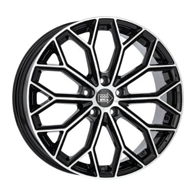 Mille Miglia MM1030 Black Polished 8,00x18 5x114,30 ET45,00