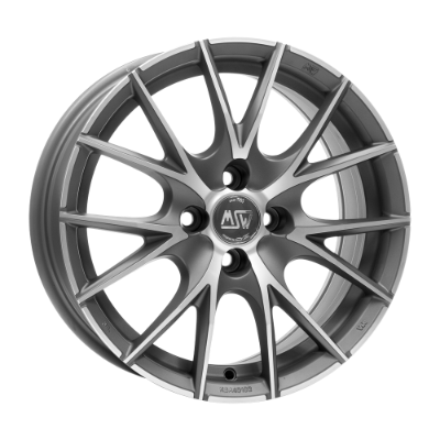 MSW 25 Titanium polished 7,00x16 4x100,00 ET37,00
