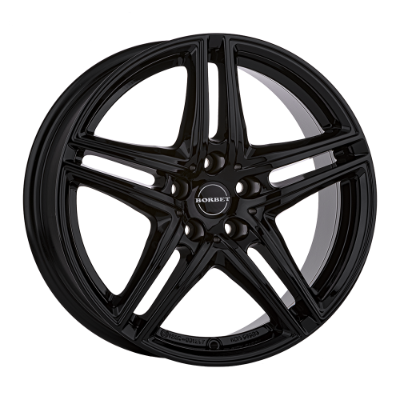 Borbet XR black 8,00x17 5x120,00 ET30,00