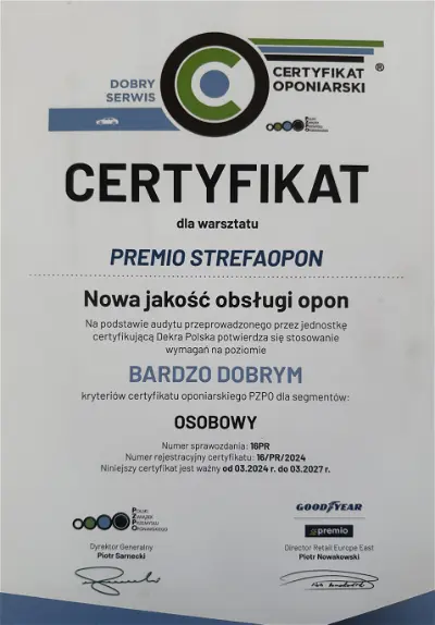 Bosch Car Service MultiCar / Premio Strefa Opon