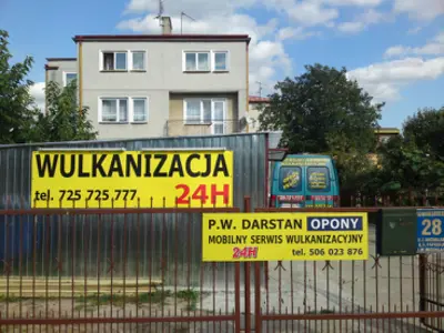 STACJONARNY SERWIS OPON DARSTAN